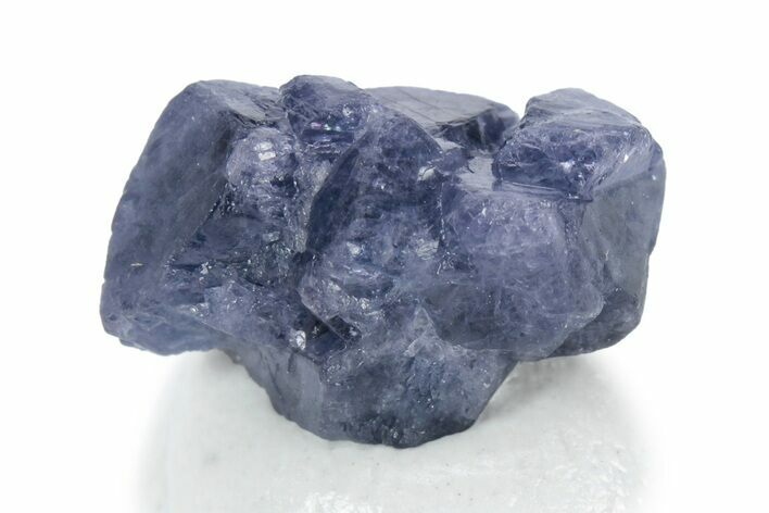 Lustrous Cobalt-Blue Spinel (Cobaltoan) Crystal Cluster - Vietnam #341787